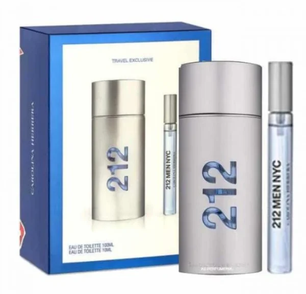 CAROLINA HERRERA MENS 212 EDT 100ML + 10ML